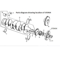 37D454 - Front Crankshaft Pulley